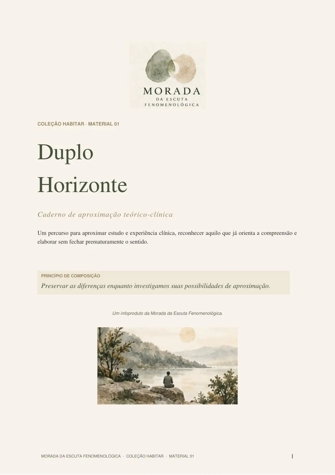 Capa ou exemplos de Duplo Horizonte