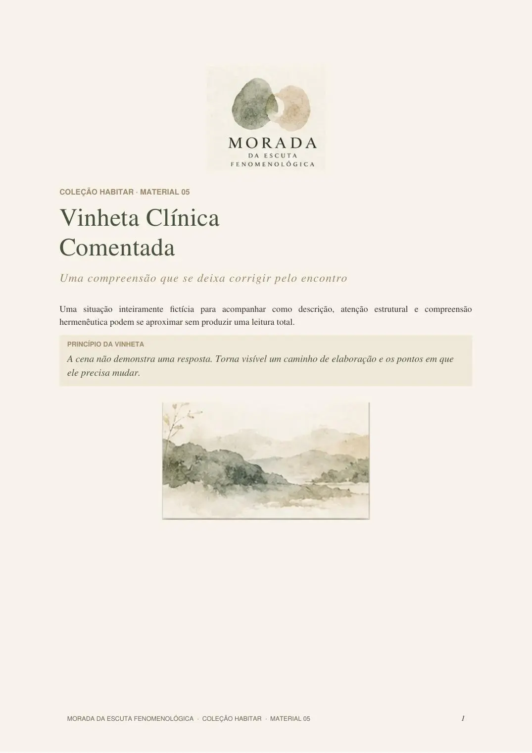 Capa digital de Vinheta Clínica Comentada